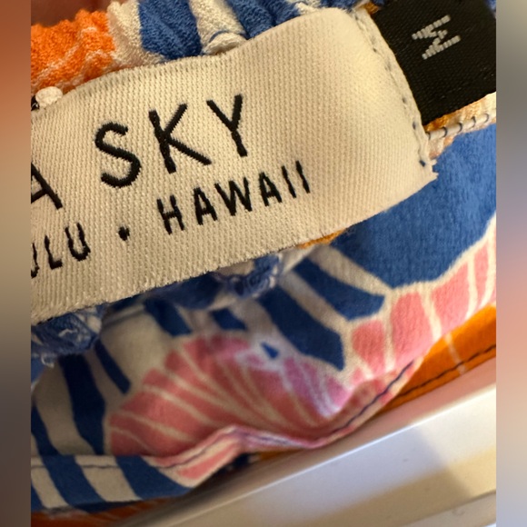 Mommy & Me Ava Sky Matching Mommy Skirt (M) and Girls Maxi Dress (2T) - Picture 4 of 8